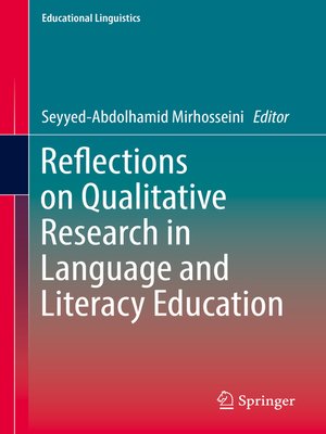 cover image of Reflections on Qualitative Research in Language and Literacy Education
